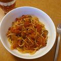 風の子フーコ's cooksnap of when they made ナスとトマト缶のパスタ.