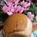 りりり♪'s cooksnap of when they made 水なしバナナ卵パン(HB).