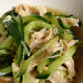 yukkachoco's cooksnap of when they made 棒棒鶏風ささみときゅうりの和えもの.