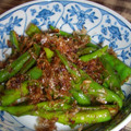 ライチティ's cooksnap of when they made 手軽にもう一品♪ししとうのおかか和え.