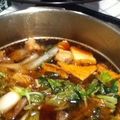 nanakiki's cooksnap of when they made めっちゃうまいq(^-^もつ鍋スープ!!.