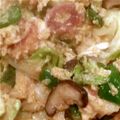 mionmama's cooksnap of when they made キャベツの甘辛卵とじ.+゜.