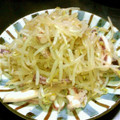 にゃんちうさん's cooksnap of when they made ◆簡単うま！イカともやしのガーリック炒め.