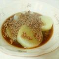 カントリーナ's cooksnap of when they made 大根の豚ひきそぼろあんかけ.