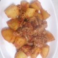GUMICOTT's cooksnap of when they made 洋風トマト味な肉じゃが.