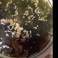 ゆのゆのらぶ's cooksnap of when they made ☆韓国家庭料理☆わかめスープ 미역국.