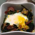 ♩キティ♩'s cooksnap of when they made ほうれん草とベーコンのココット.