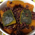 カエルの女王's cooksnap of when they made ほっとする♪小豆と南瓜の煮物.