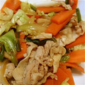 yuーjo＋＋'s cooksnap of when they made 豚ヒレ肉と野菜のｵｲｽﾀｰｿｰｽ炒め.