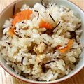 しゃりっとさん's cooksnap of when they made 味が決め手！ひじきと鶏肉の炊き込みご飯.