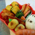 たべたいち's cooksnap of when they made 小松菜チーズの卵焼き　お弁当のおかず.
