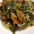 ♡♥♡たんちゅ♡♥♡'s cooksnap of when they made 中華名菜　八宝菜を使った　皿うどん.