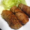 aiai_mama's cooksnap of when they made 豚肉の白菜と大葉巻き.