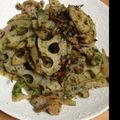 ぐぅたりん's cooksnap of when they made れんこんとごぼうの青のりバター醤油.
