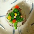 ときち食堂's cooksnap of when they made クリスマス❄キャラおにぎり☃ツリー.