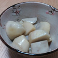 ちさっさん's cooksnap of when they made レンジで作る！里芋の白だし煮ころがし.