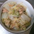 ばたかっぷ☆'s cooksnap of when they made 白菜とサケの蒸し煮.