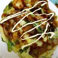 まめぺん's cooksnap of when they made ✿豆腐でヘルシー！キャベツ焼き✿.