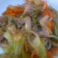 転ばし屋's cooksnap of when they made お店みたいな♪野菜炒め(^q^)♪.