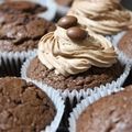 Risoa 51's cooksnap of when they made * ベリー＆チョコ no カップケーキ♪.