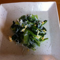 やっちゃんこちゃん's cooksnap of when they made 小松菜と炒り卵のしらすあえ.