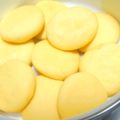 夢女子's cooksnap of when they made 真っ白可愛い♪卵ボーロ風クッキー♡.