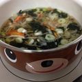 リルミン's cooksnap of when they made 生姜ポン酢が香る♪ 切干大根のスープ.