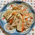 mimica_'s cooksnap of when they made シャキシャキ　★大根と人参の豚味噌炒め★.