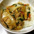 ポッテ's cooksnap of when they made あるもので作る八宝菜丼.