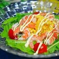 ruruchirin's cooksnap of when they made 海老のっけサラダ.