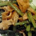 coccorira's cooksnap of when they made 小松菜と油揚げのきんぴら風.
