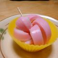 よしぷち's cooksnap of when they made おせち お弁当に 蒲鉾飾り切り(花).