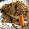 ましゅーo's cooksnap of when they made 牛肉とごぼうの炒め煮.