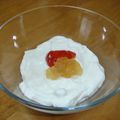 ねず吉's cooksnap of when they made 材料は、たった四つ!!寝ている間にレアチーズケーキ☆.