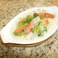 akiko_ara's cooksnap of when they made 白菜と✿ウインナーの✿中華風✿ミルク煮.