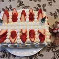 ＊kaori＊61's cooksnap of when they made 天板でいちごケーキ.