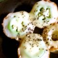ﾋﾟﾛﾐ♡'s cooksnap of when they made チクワとおくらのチーズのせ.