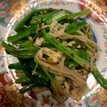 むねともも22's cooksnap of when they made ごはんですよ！で、ほうれん草のお浸し.