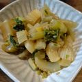 ばたみそーぱん☆'s cooksnap of when they made 葉っぱが美味しい！セロリの葉のごま油炒め.