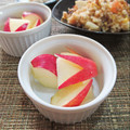 イベ長's cooksnap of when they made うさぎりんごのむき方.