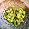 悠LOVE航's cooksnap of when they made オクラのおかか和え.