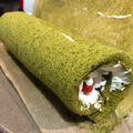 maikoroku's cooksnap of when they made ☆ふんわり☆しっとり☆抹茶スポンジ.
