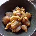TYSK's cooksnap of when they made 作り置き＊こんにゃくとしめじの甘辛煮.