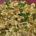 monjimari's cooksnap of when they made 簡単☆挽き肉とピーマンのカレーそぼろ丼.