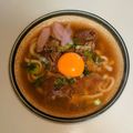 なめこおろし's cooksnap of when they made 肉うどん〜関西風〜.