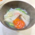 〜みみ〜's cooksnap of when they made 余った餃子の皮・焼売の皮で～スープに！.