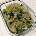 ゆゆゆぱっと's cooksnap of when they made 副菜に♪チンゲン菜ともやしのナムル.