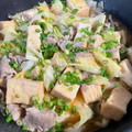 ふぅ＆かず's cooksnap of when they made 豚肉とキャベツと厚揚げのピリ辛味噌煮.