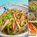 よしよしのキッチン☆'s cooksnap of when they made ★常備菜★たたき牛蒡風味の具沢山きんぴら.