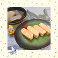 みかかめ's cooksnap of when they made 残ったおでん出汁でだし巻き玉子☆.